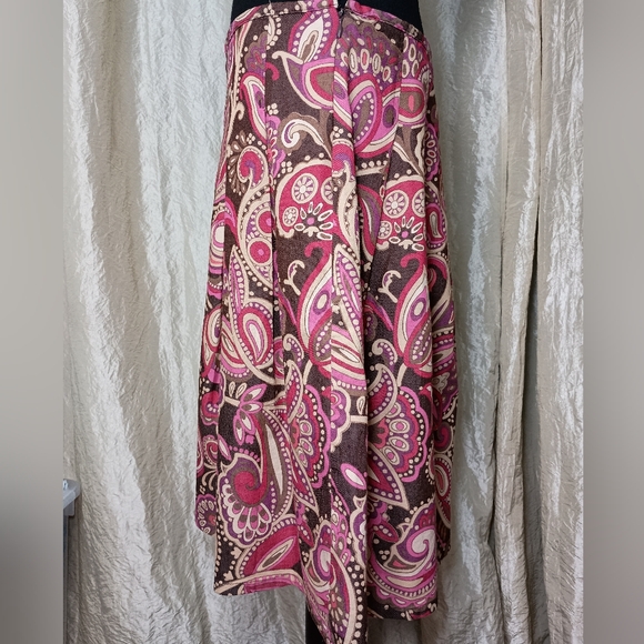 W Work to Weekend 🩷 A-Line Pleated Skirt Size 12 - Picture 4 of 6